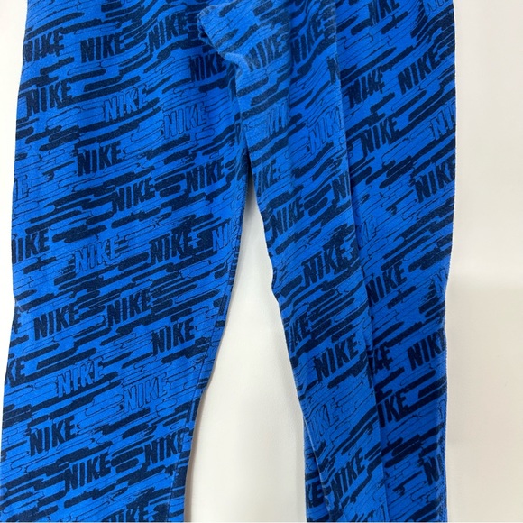 Nike Girls Logo Print Leggings - Picture 10 of 12